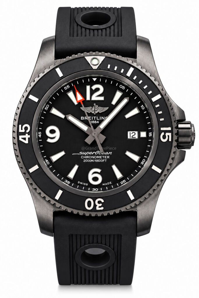 BREITLING SUPEROCEAN BLACK STEEL 46MM – M17368B71B1S2