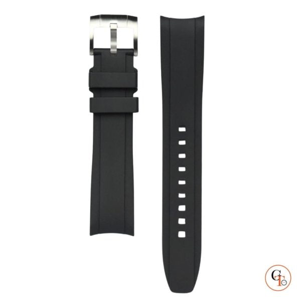 Everest Curved End Rubber Strap Series for Rolex Sports Models EH5