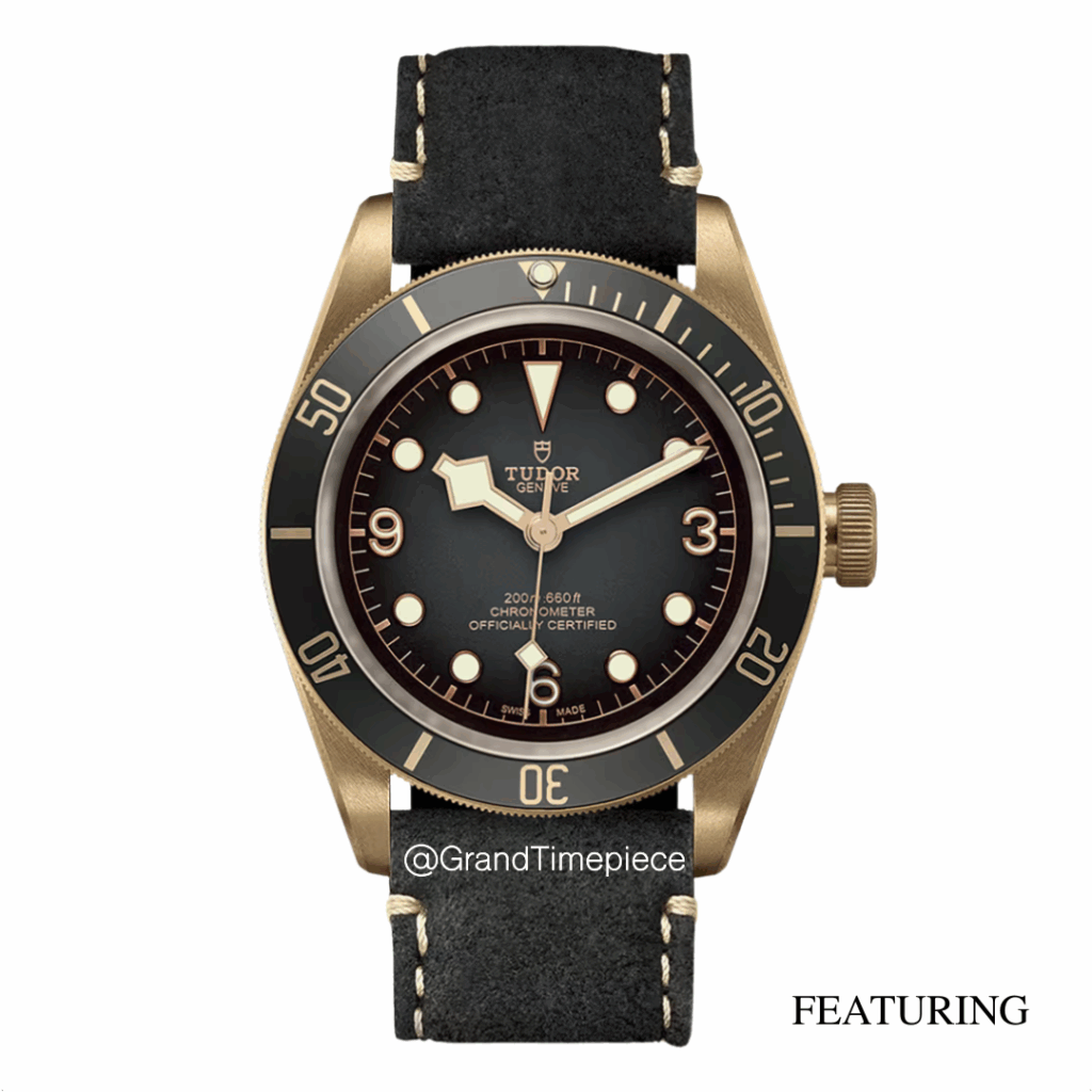 TUDOR BLACK BAY BRONZE 43MM – M79250BA-0001