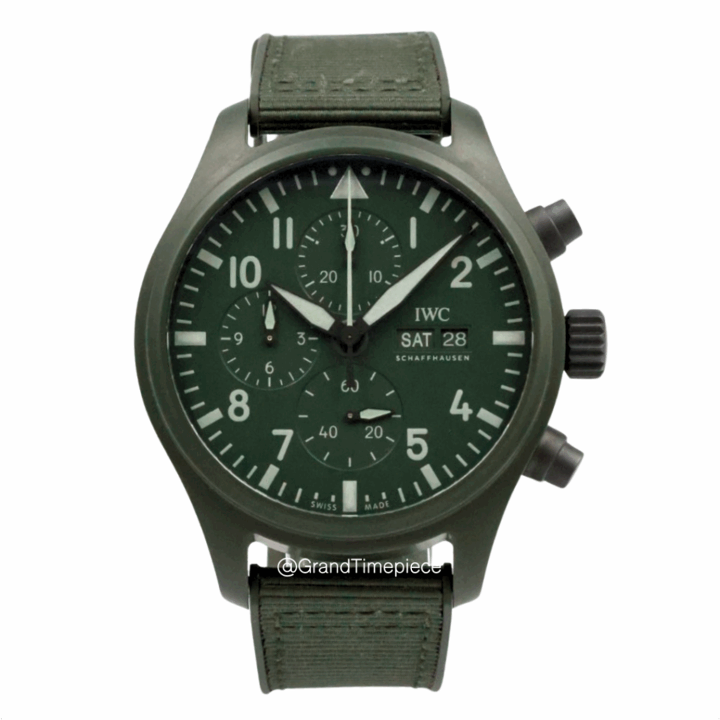 IWC PILOT’S WATCH CHRONOGRAPH TOP GUN EDITION “WOODLAND” 44.5MM
