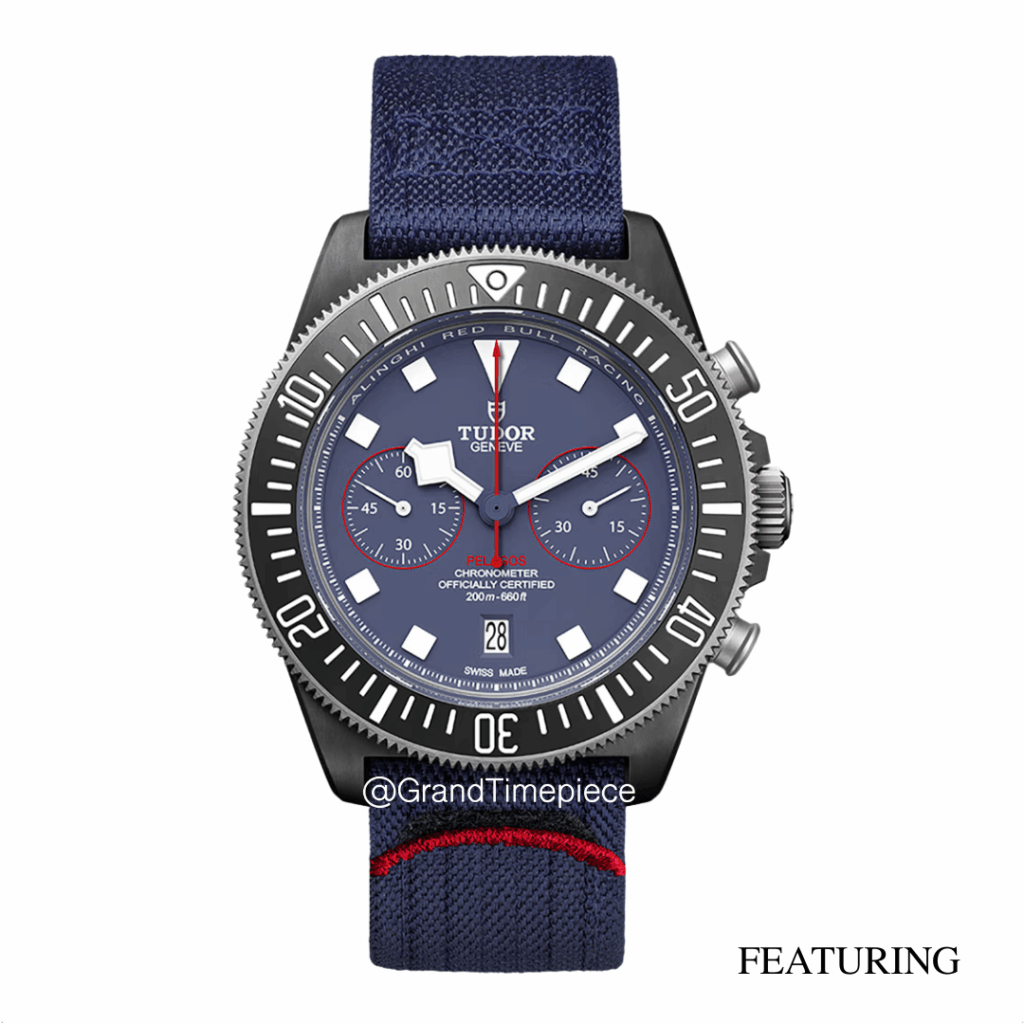 TUDOR PELAGOS FXD CHRONO ALINGHI RED BULL RACING EDITION 43MM – M25807KN-0001