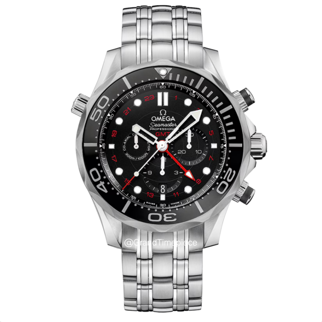 OMEGA SEAMASTER DIVER 300M GMT CHRONOGRAPH 44MM – 212.30.44.52.01.001