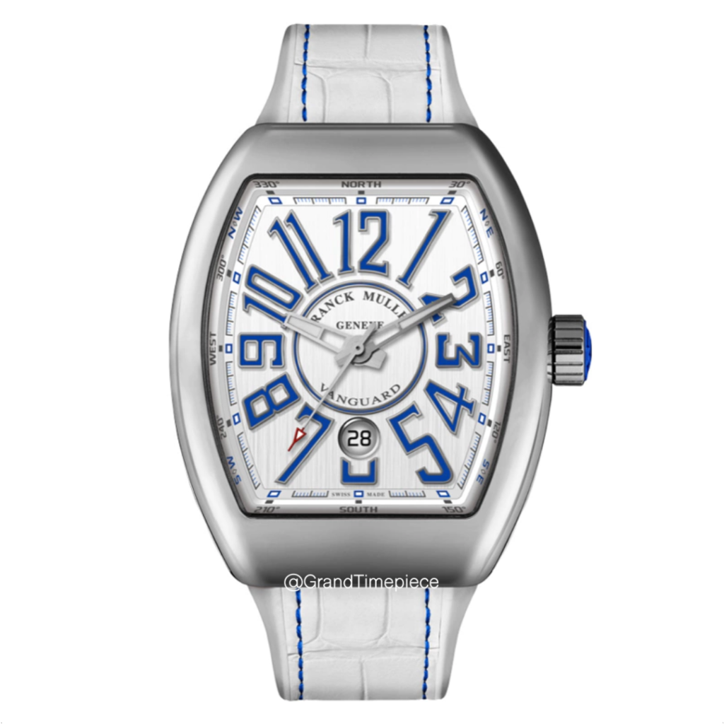 FRANCK MULLER VANGUARD 44MM x 54MM – V 45 SC DT AC BL
