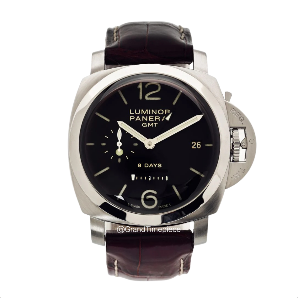 PANERAI LUMINOR 1950 8 DAYS GMT 44MM – PAM00233 DOT DIAL