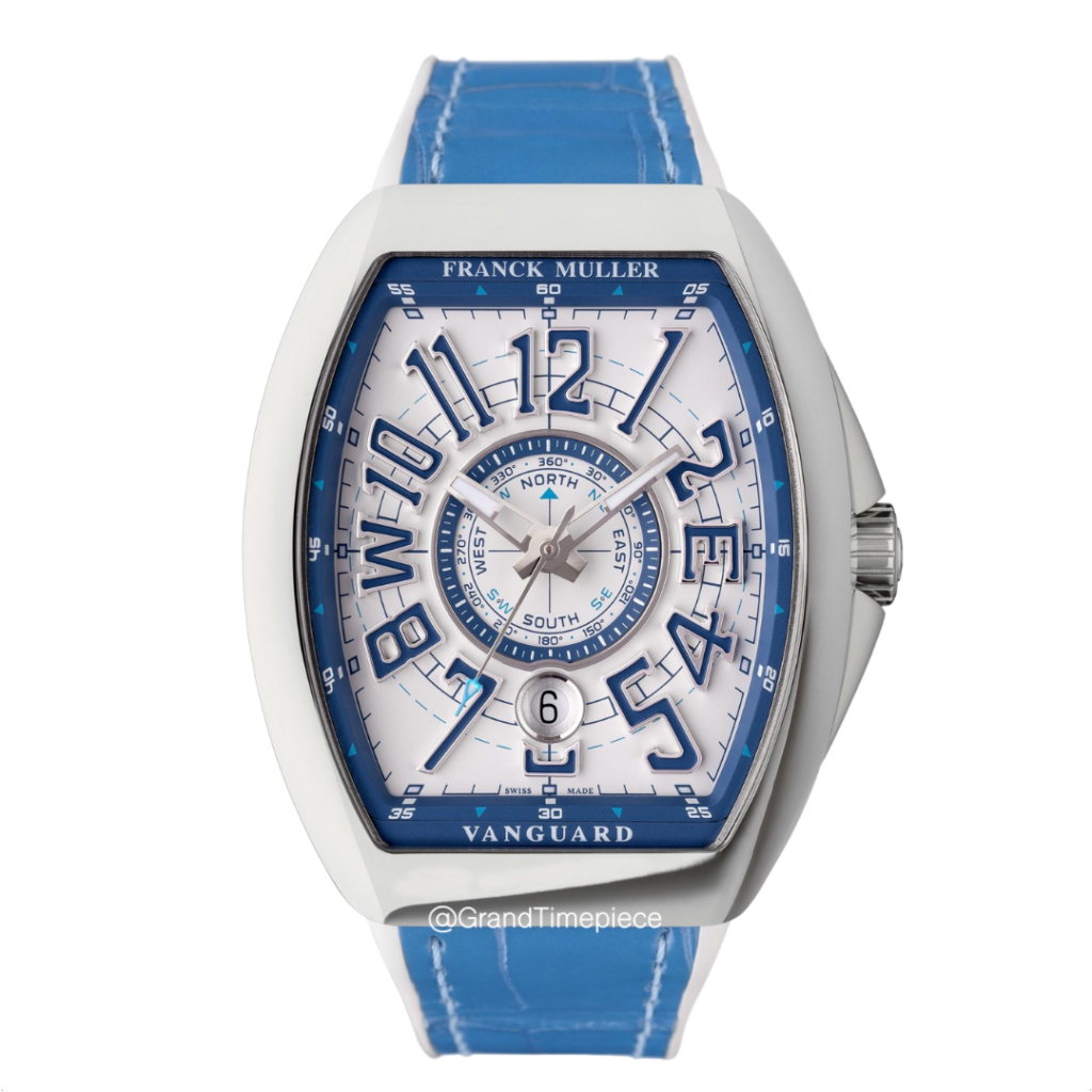 FRANCK MULLER VANGUARD MARINER 44MM x 53.7MM – V45SCDTYTMAR