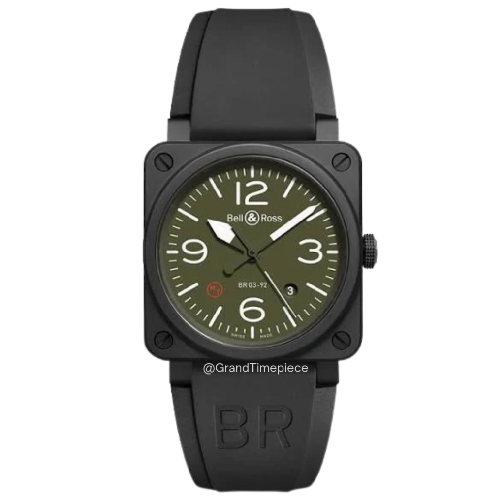 BELL & ROSS MILITARY TYPE 42MM – BR0392-MIL-CE